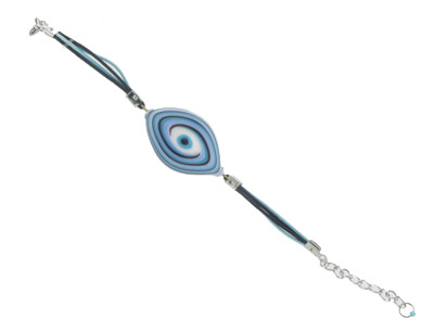 Murano Glass Evil Eye Bracelet