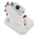 Silver Multi Color Evil Eye Bracelet