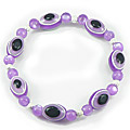 Violet Evil Eye Bracelet